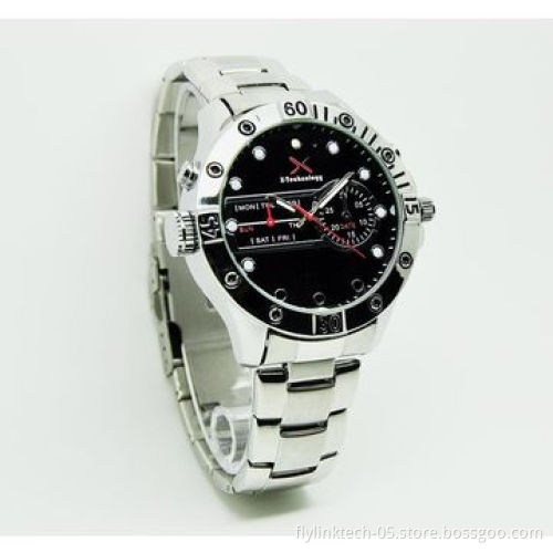 720P Spy Watch Camera, High Capacity Polymer Lithium Battery, HD Piece Webcam Function